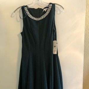 Dark green studio one dress